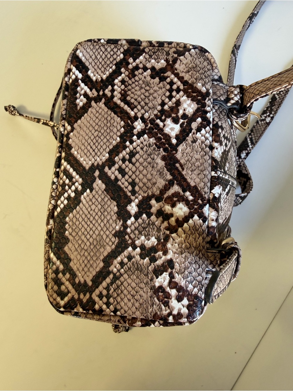 PacSun Snake Print Mini Backpack Purse - Excellent Condition! - Picture 7 of 16